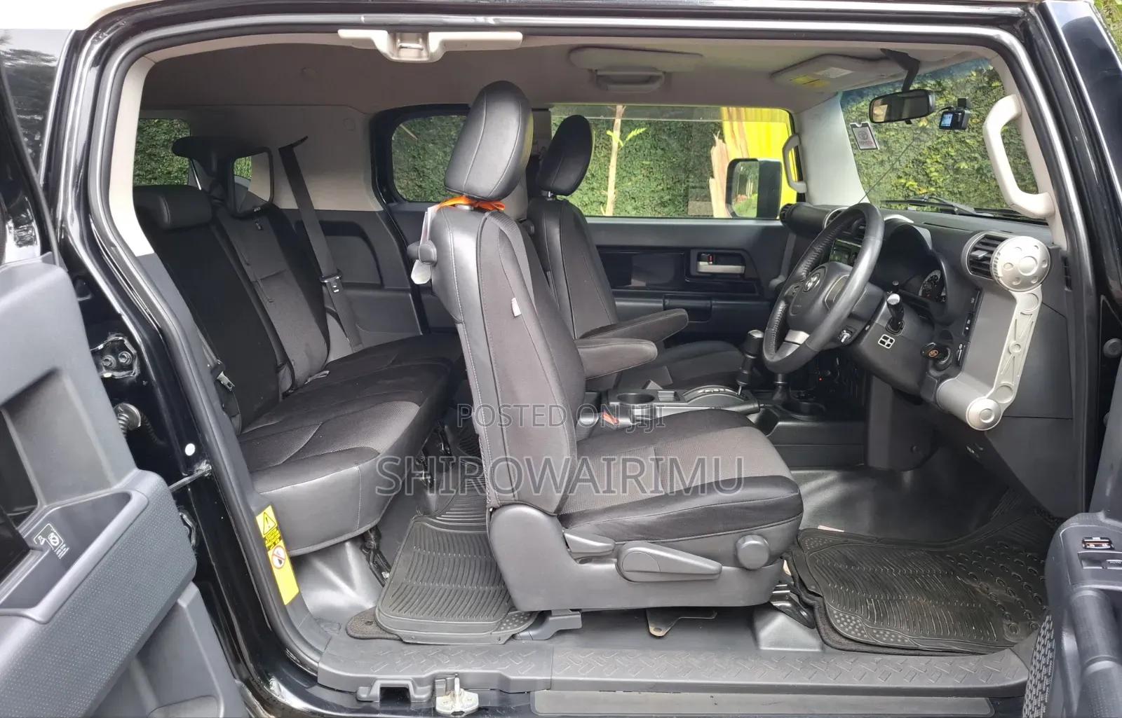 Toyota FJ Cruiser 2012 Matt Black