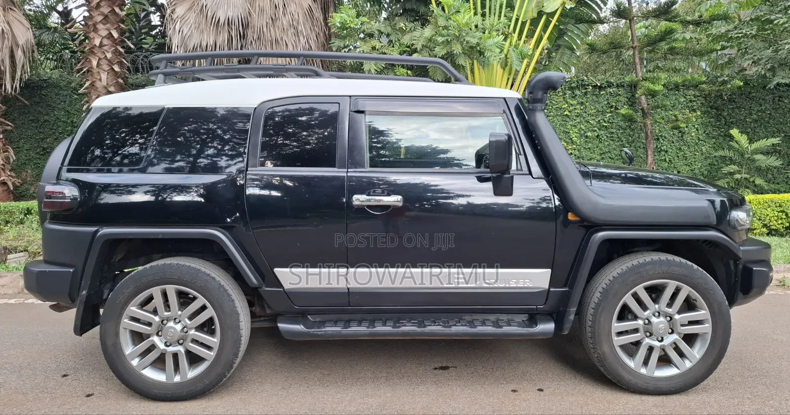Toyota FJ Cruiser 2012 Matt Black