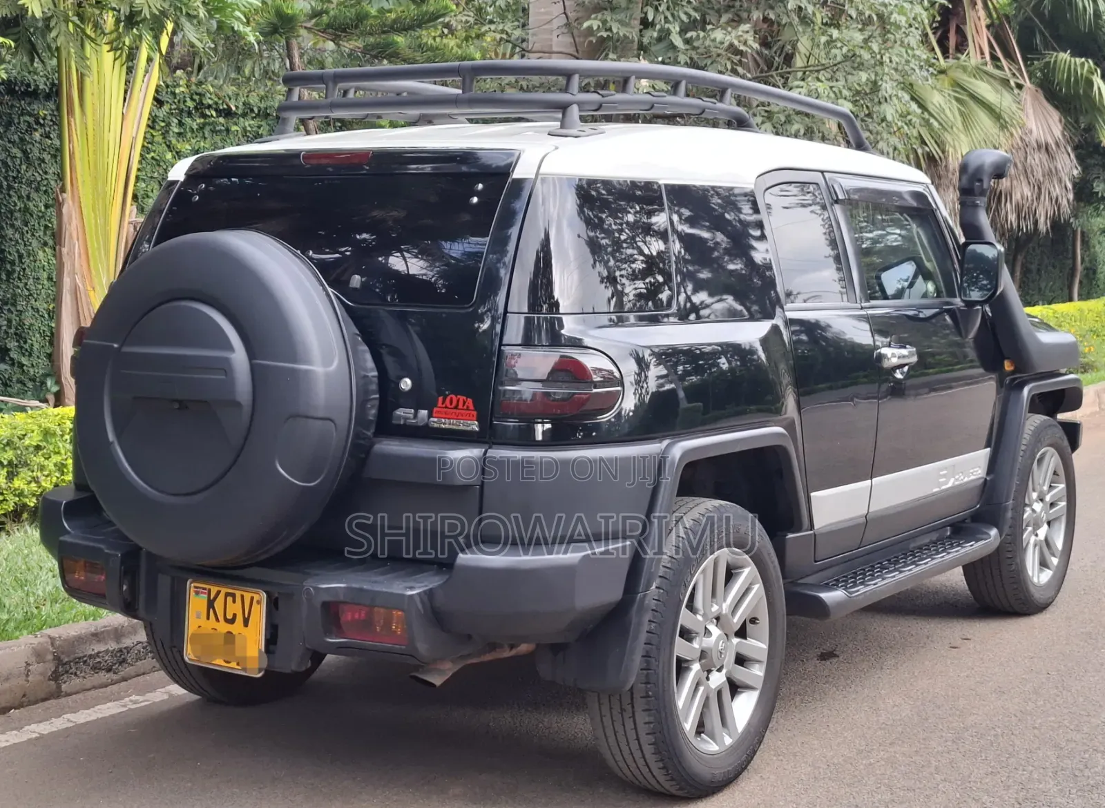 Toyota FJ Cruiser 2012 Matt Black