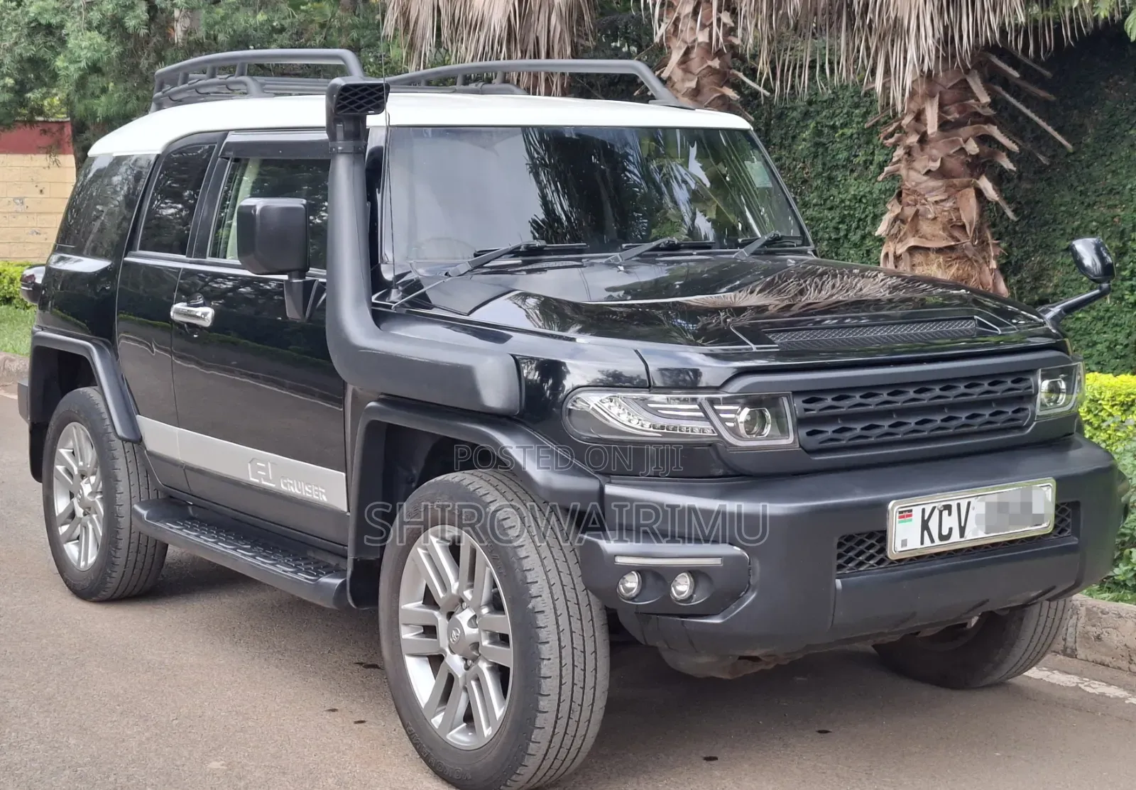 Toyota FJ Cruiser 2012 Matt Black