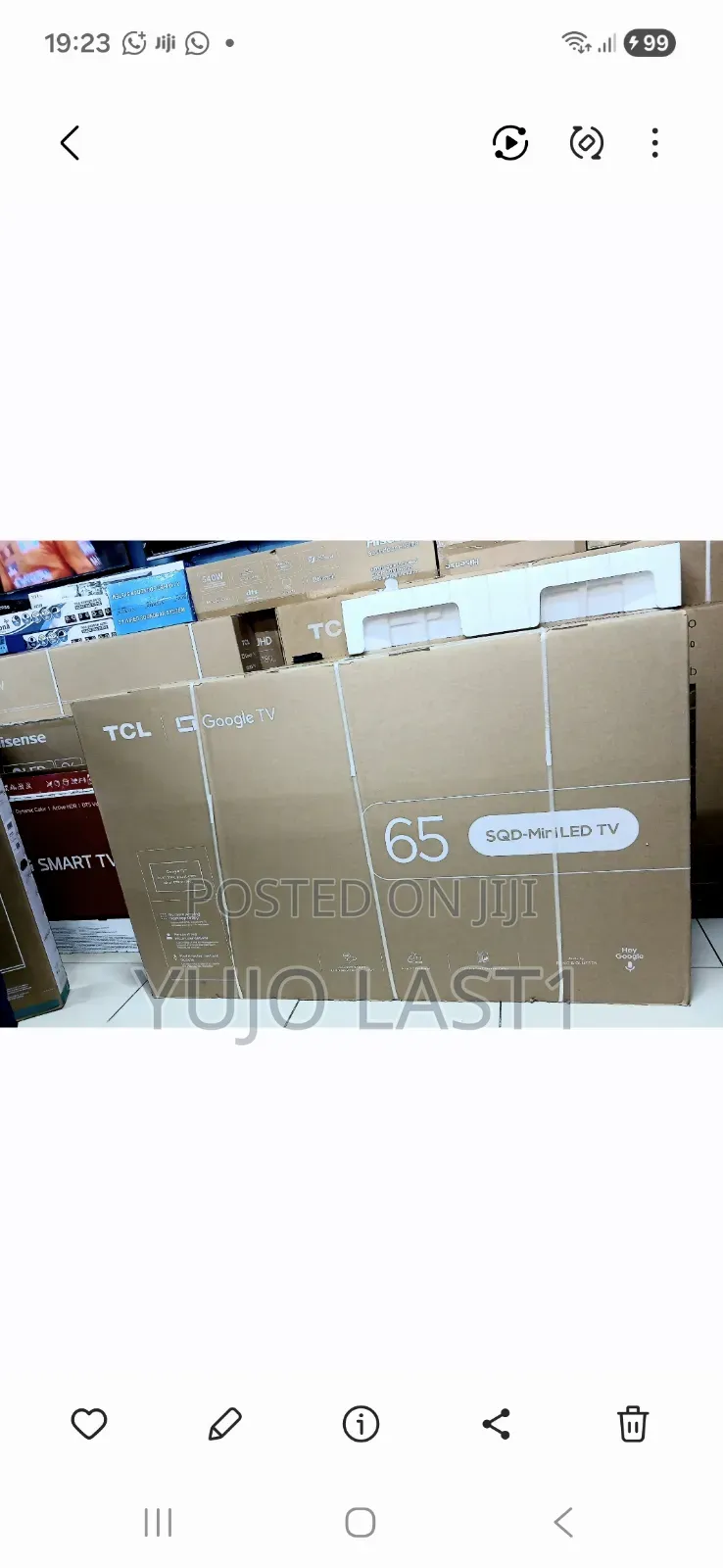 TCL P8l 65 Inch Premium Qled Tv(2026)