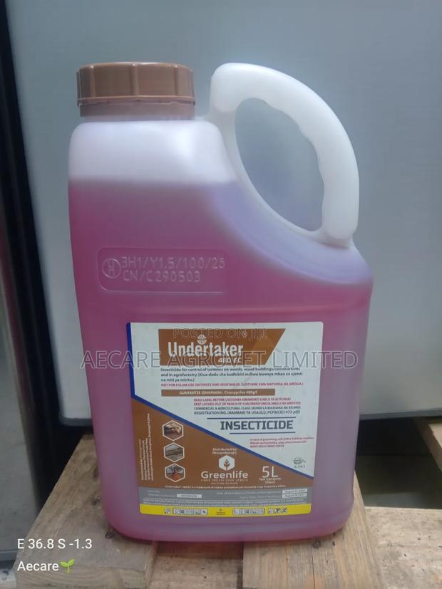 Undertaker Termiticide 480 Ec 5 Litres