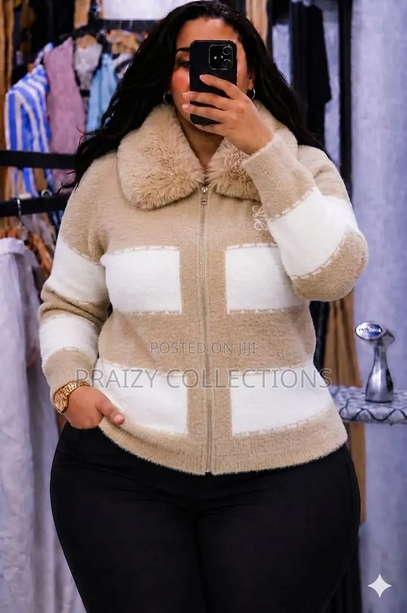 Free Size Women Sweater -Color Blocked