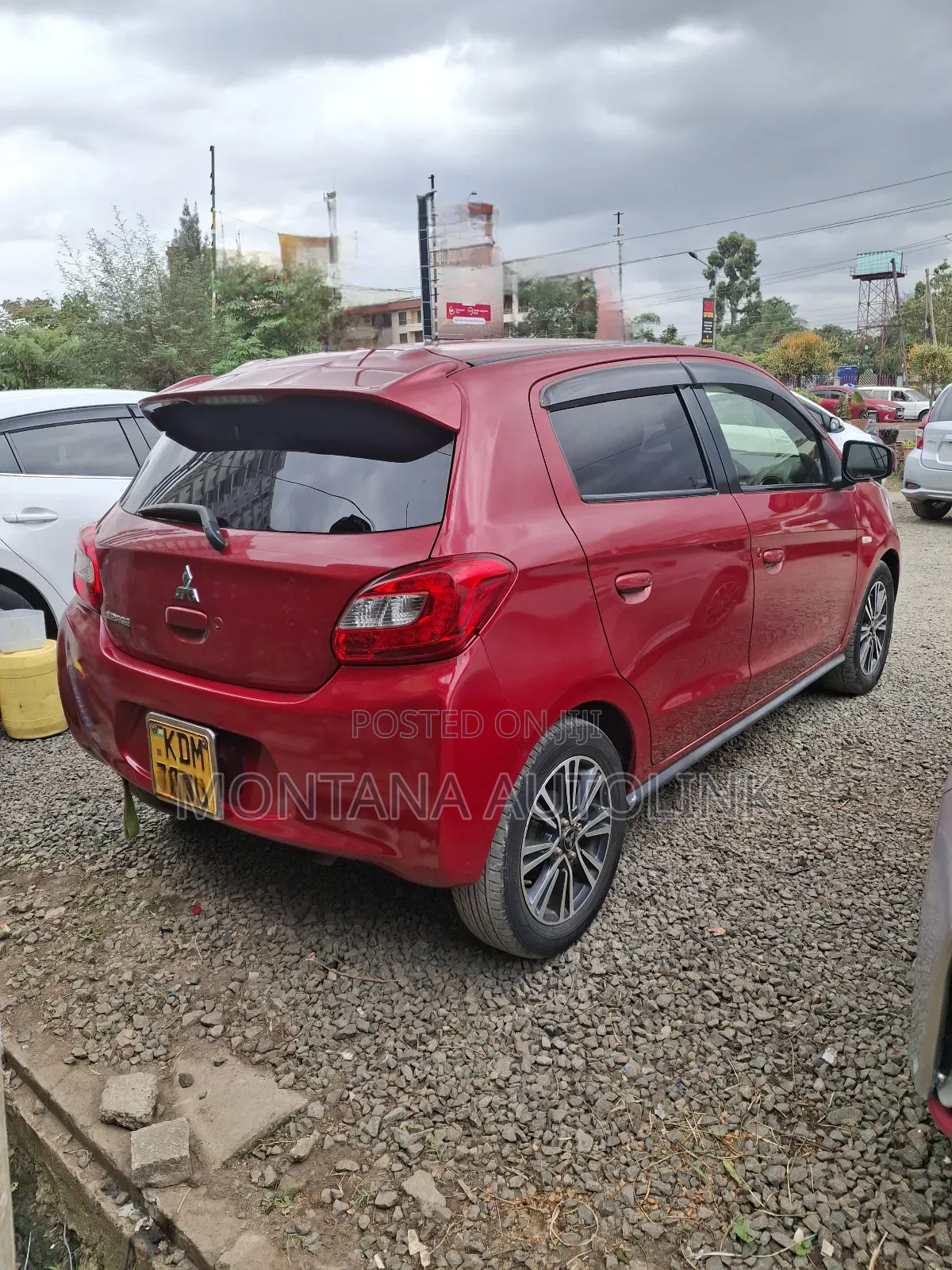 Mitsubishi Mirage 2016 Red