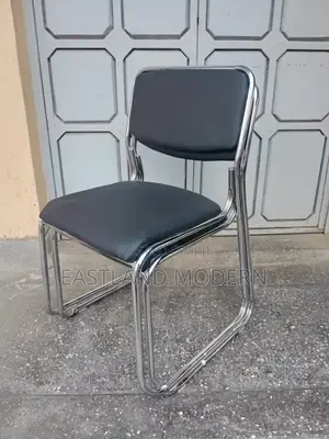 Leather Waiting Chair Armless