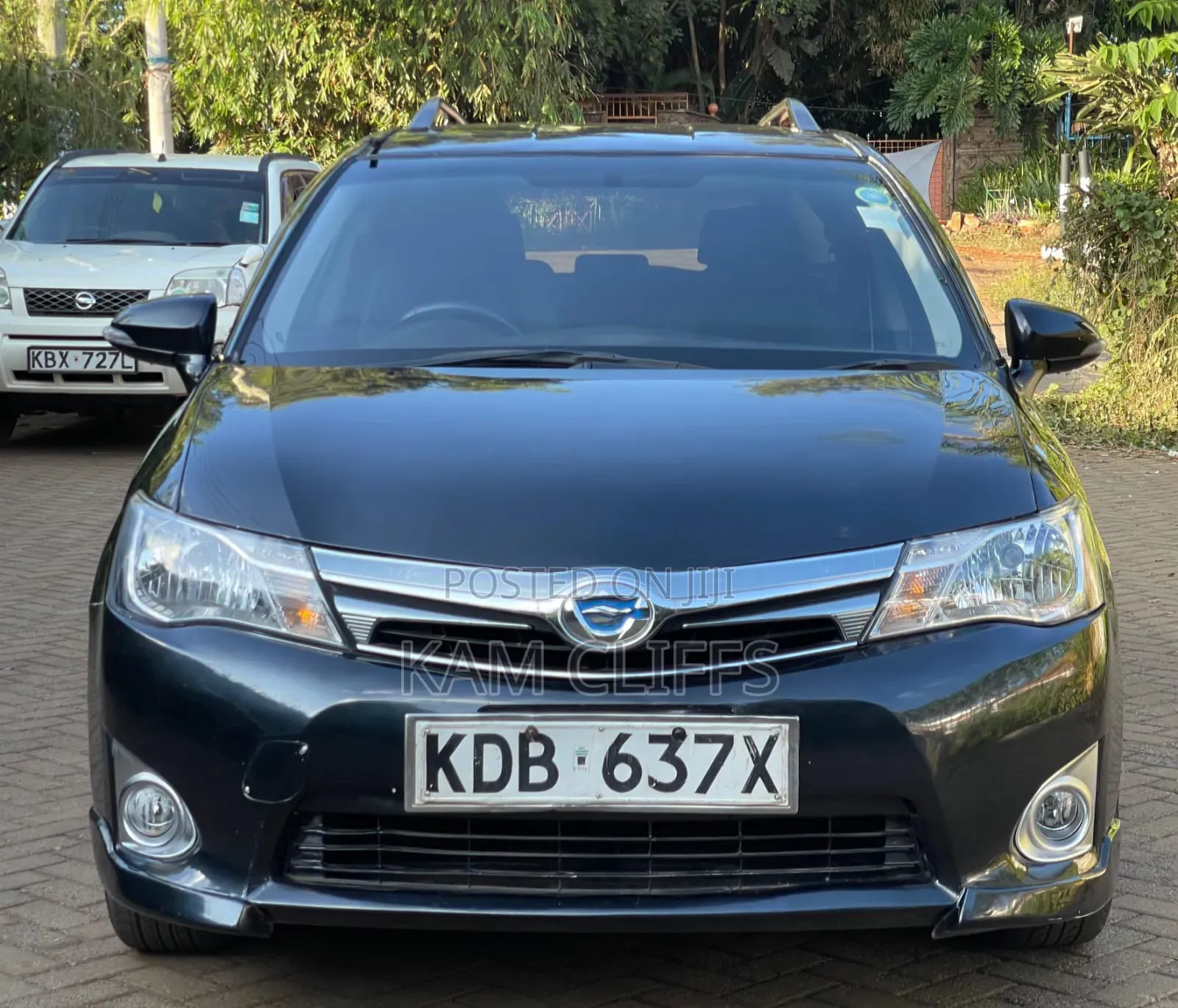 Toyota Corolla Fielder 2014 Matt Black