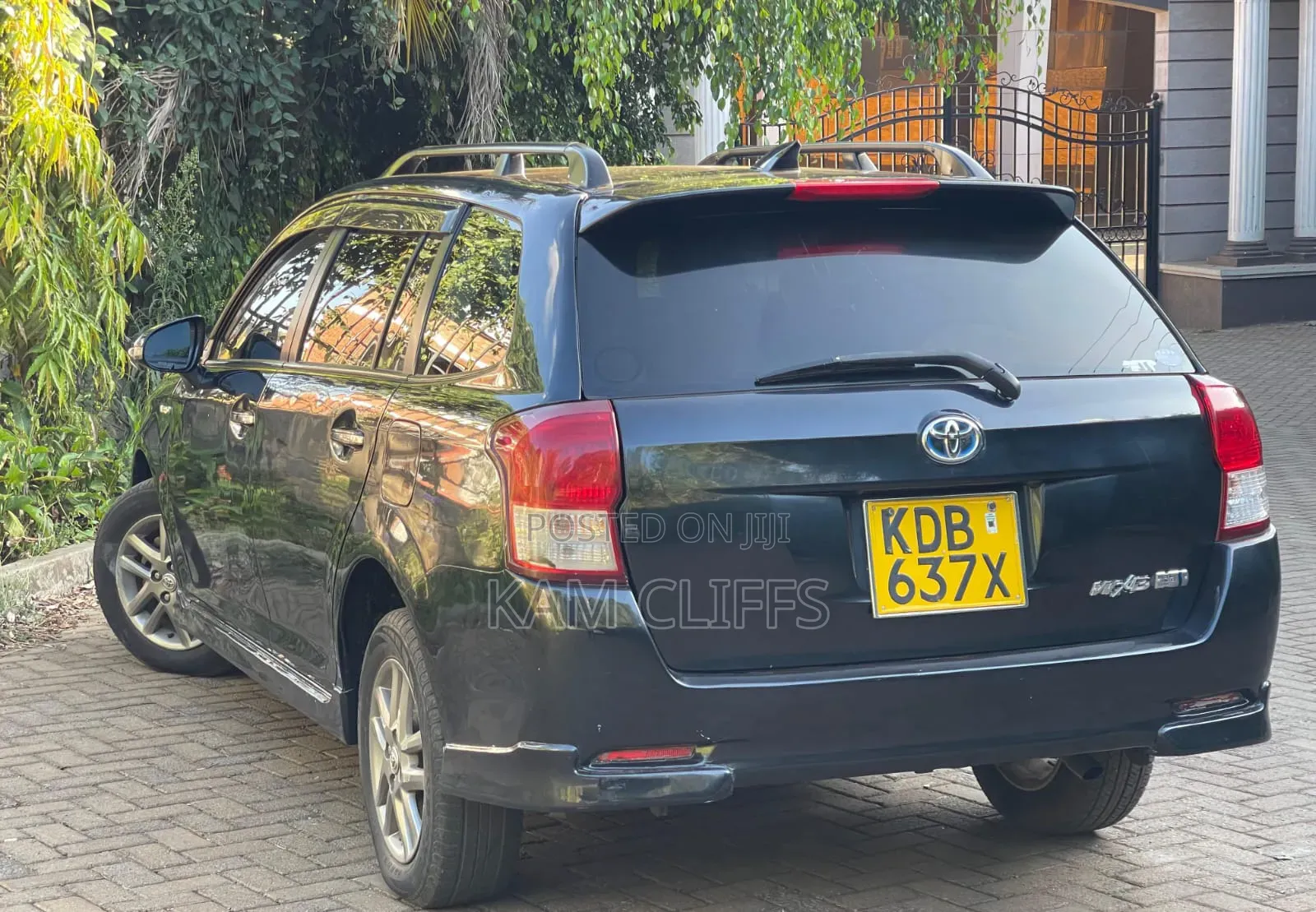Toyota Corolla Fielder 2014 Matt Black
