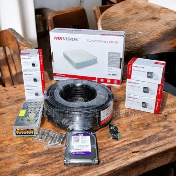 Superior Monitoring 6 Hikvision 1080p CCTV Cameras Complete System Kit
