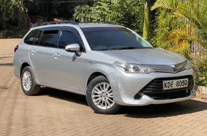 Toyota Corolla Fielder 2015 Silver