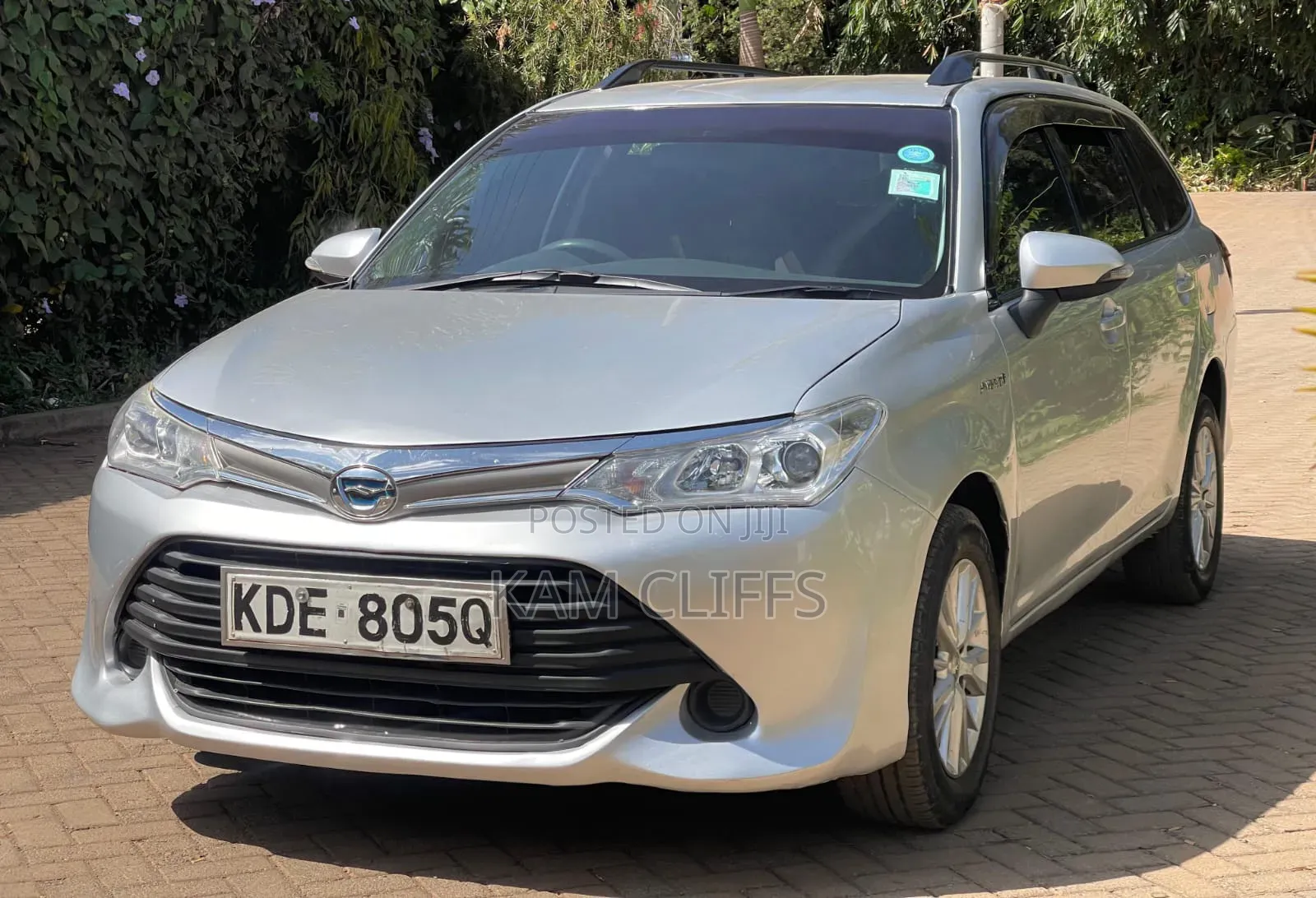 Toyota Corolla Fielder 2015 Silver