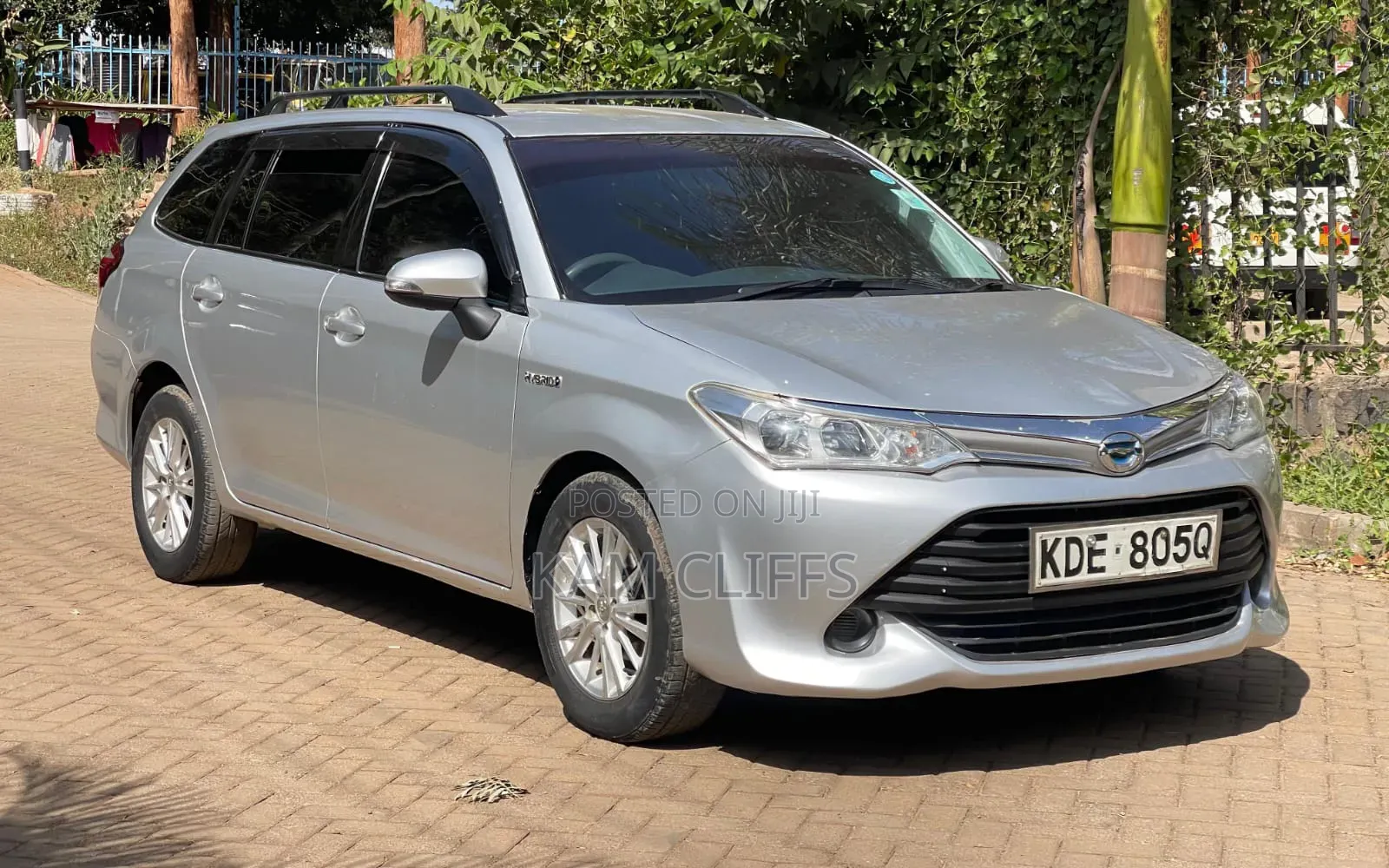 Toyota Corolla Fielder 2015 Silver