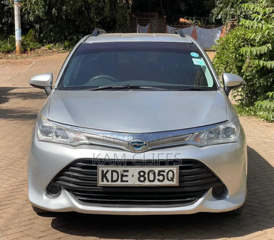 Toyota Corolla Fielder 2015 Silver