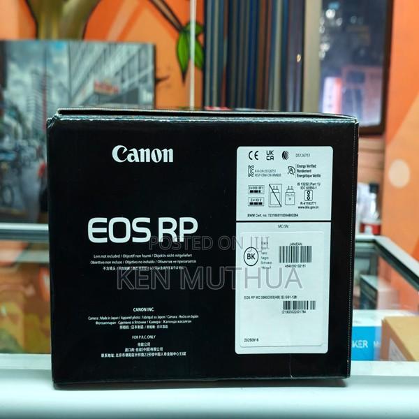 Canon Eos Rp (Body Only) Mirrorless Digital Camera - thumbnail 2