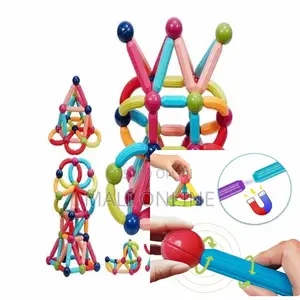 Ball Set 64pcs and Magnetic Building Sticks