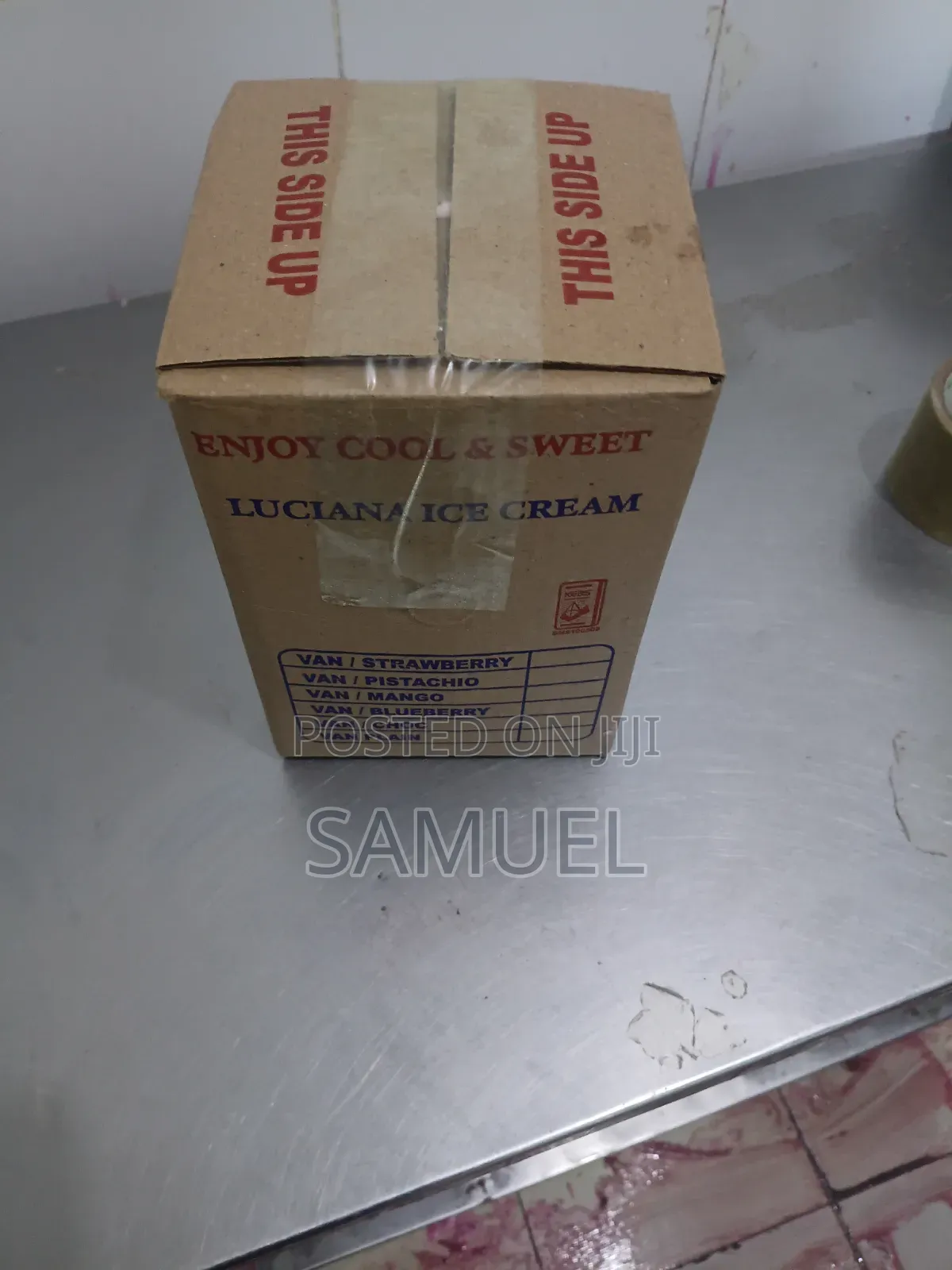 Luciana Ice Cream Makers Located in Komarock