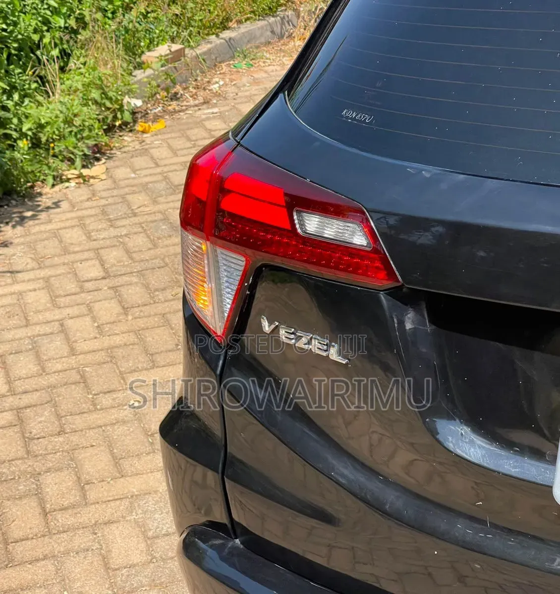 Honda Vezel 2016 Black