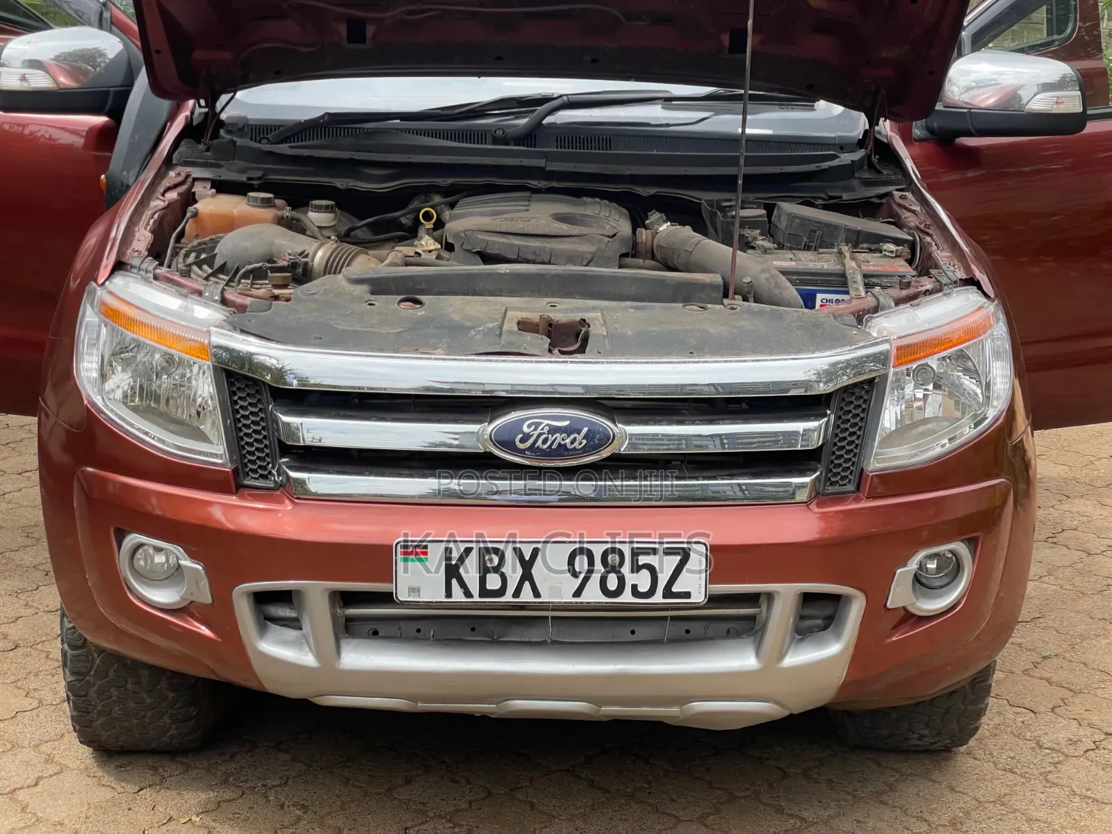 Ford Ranger Wildtrak 2013 Red