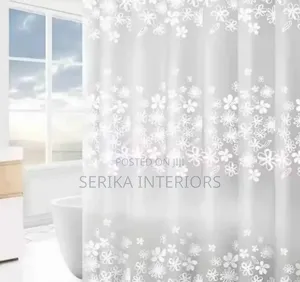 Flowers Shower Curtains Shower Curtains Environmental Friendly