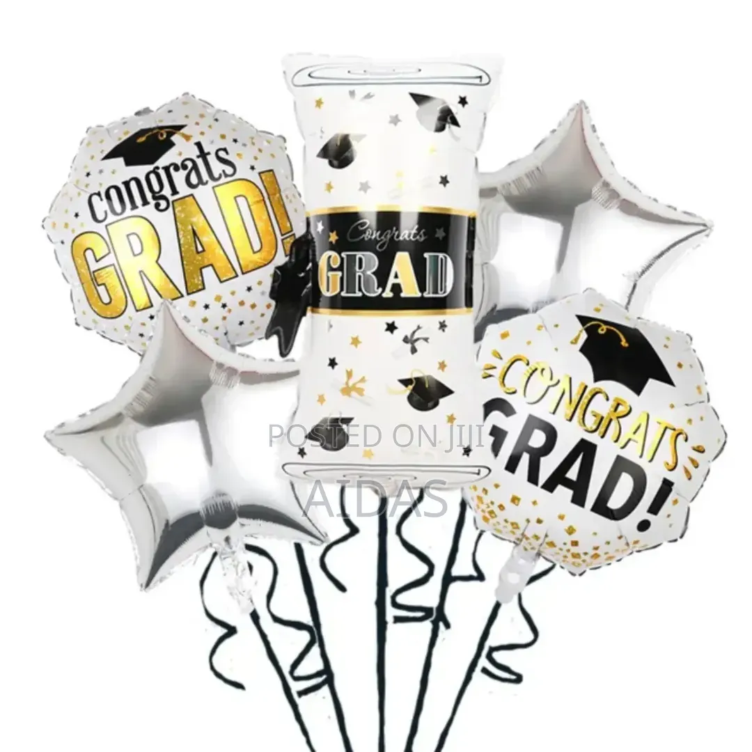 Grad Foil Balloons
