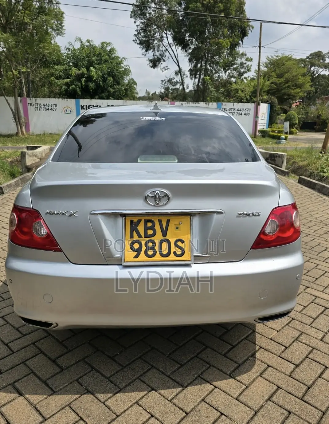 Toyota Mark X 2006 Silver