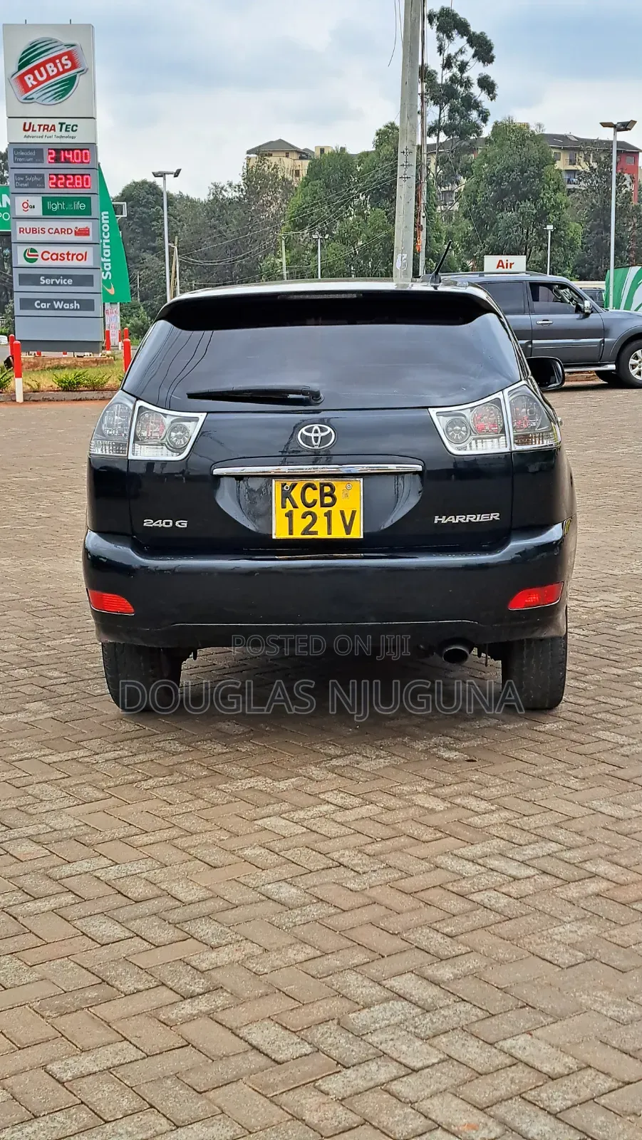 Toyota Harrier 2007 Black