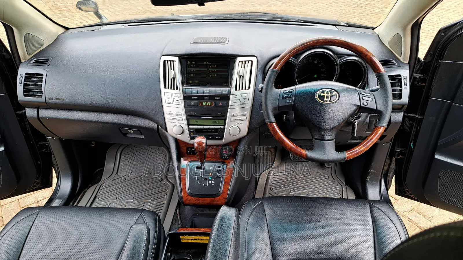 Toyota Harrier 2007 Black