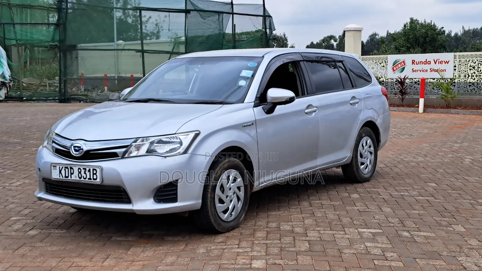 Toyota Corolla Fielder 2015 Silver