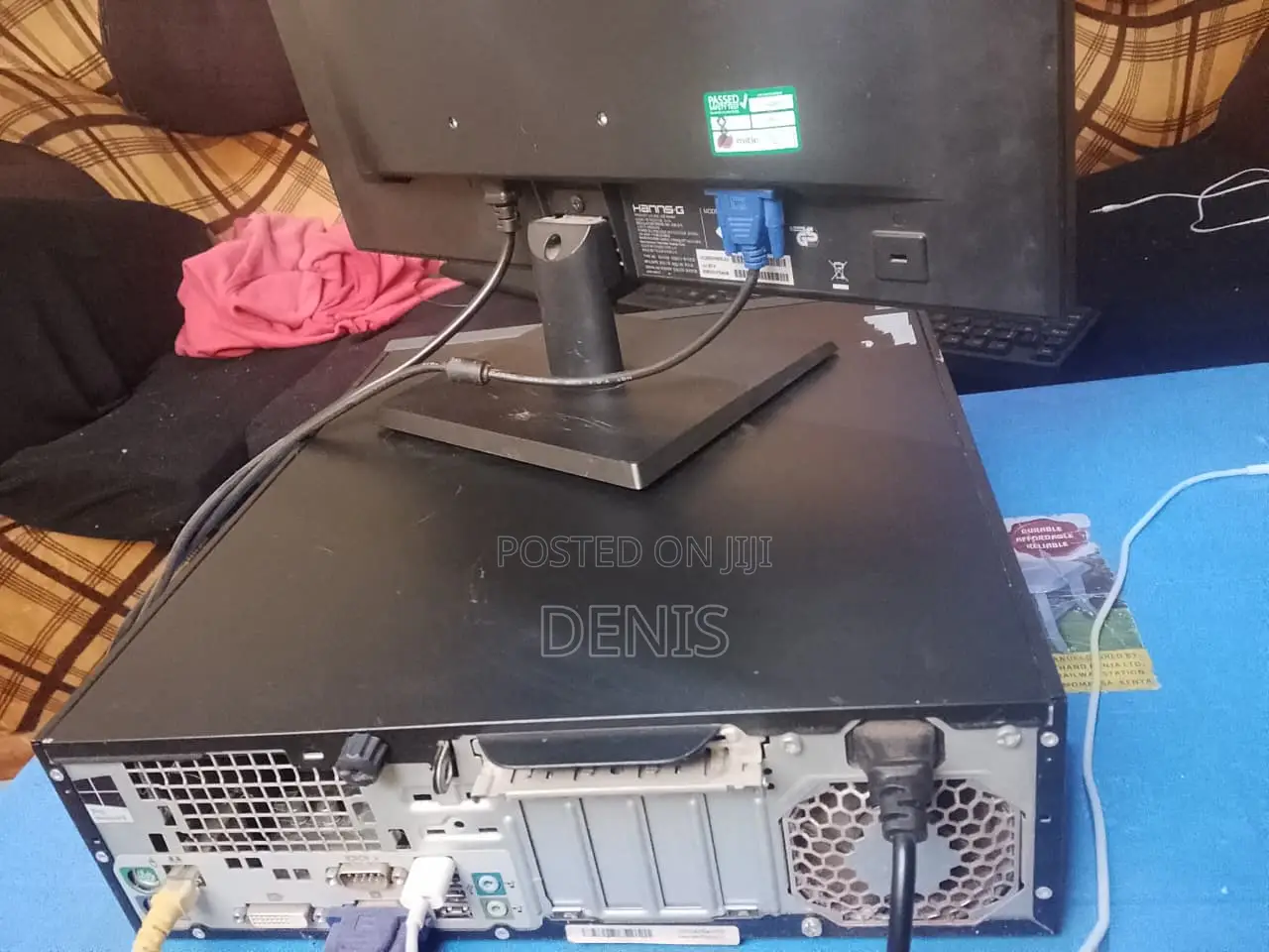 Desktop Computer HP ProDesk 400 4GB Intel Core i5 HDD 500GB