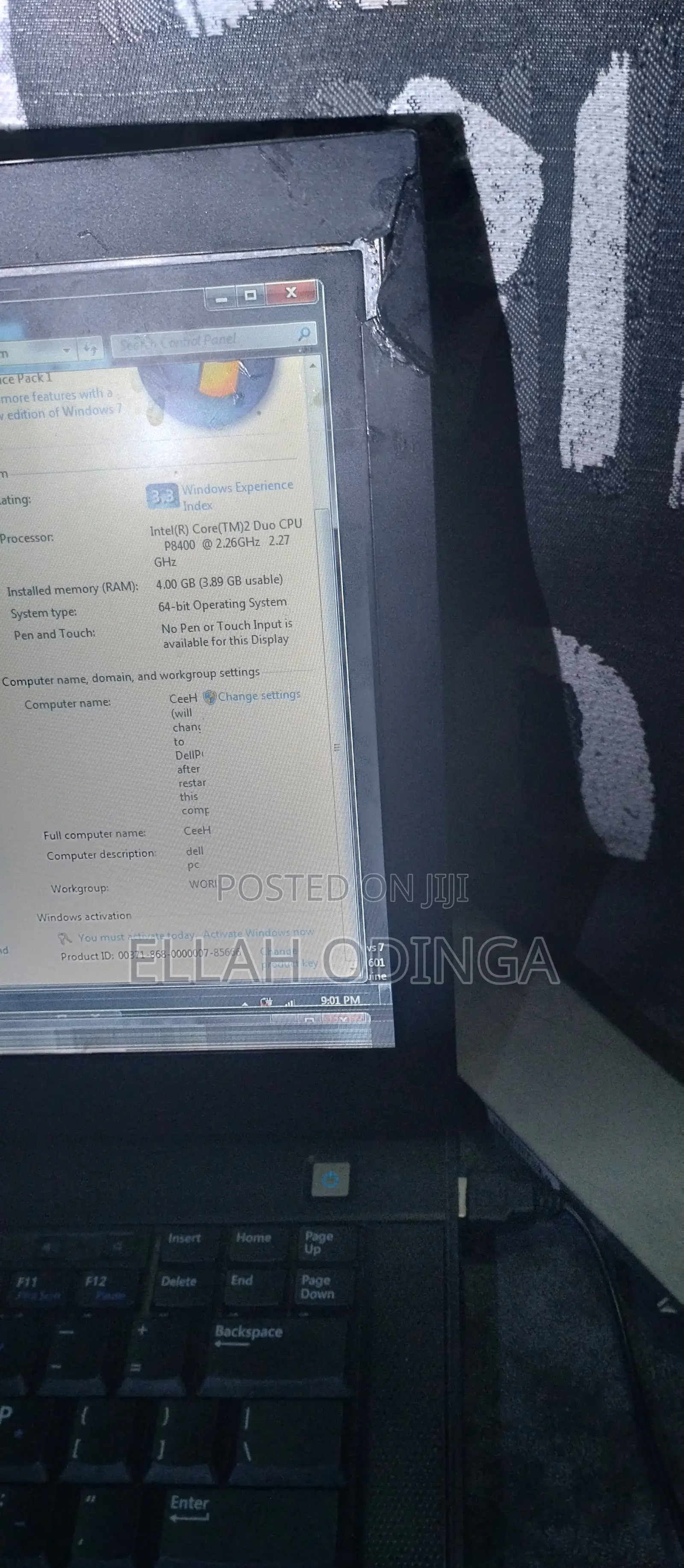 Laptop Dell Latitude E6400 4GB Intel Core 2 Duo HDD 500GB