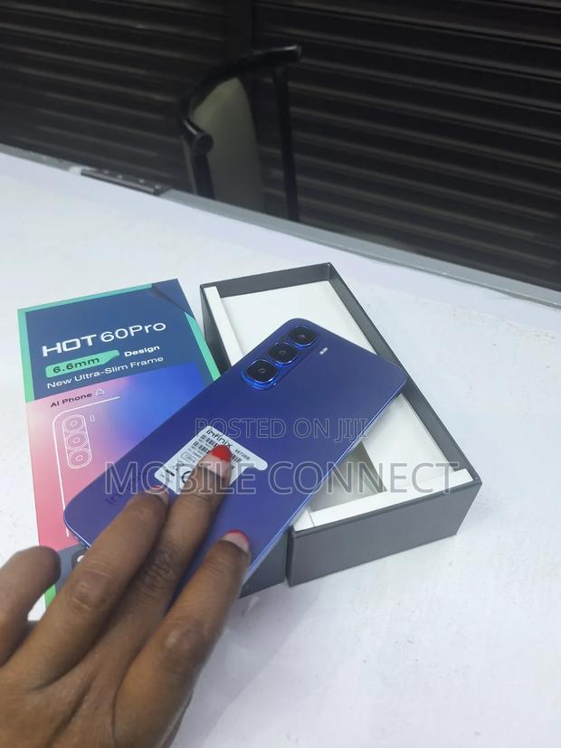 New Infinix Hot 60i 128 GB Blue