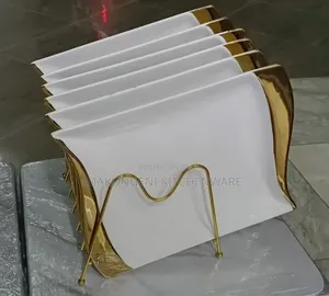 6pieces Generic White Plates