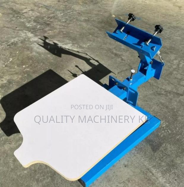 Professional 1color Station Screen Printing Machine