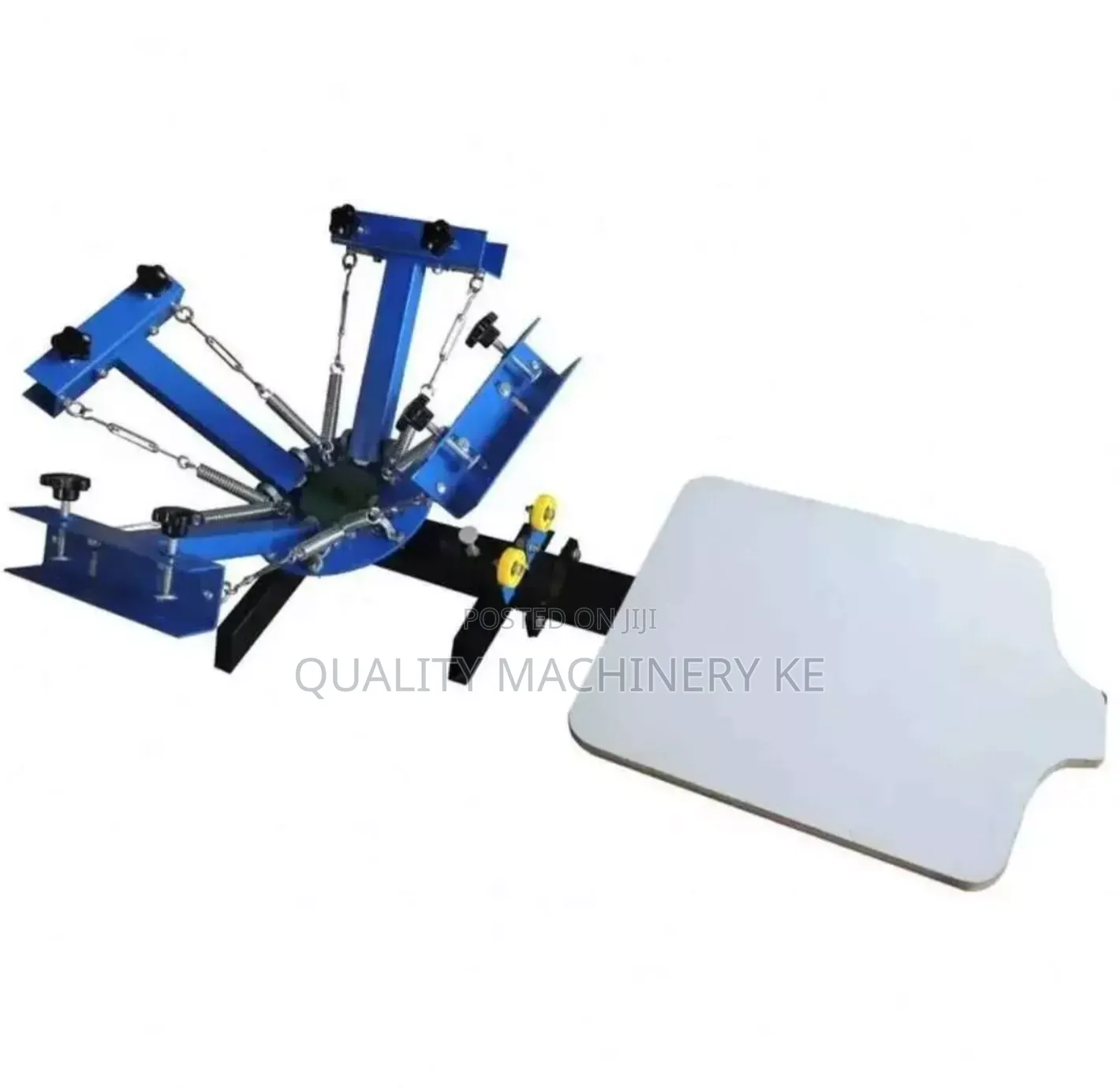 High-Performance 4color 1 Station Screen Printing Machine
