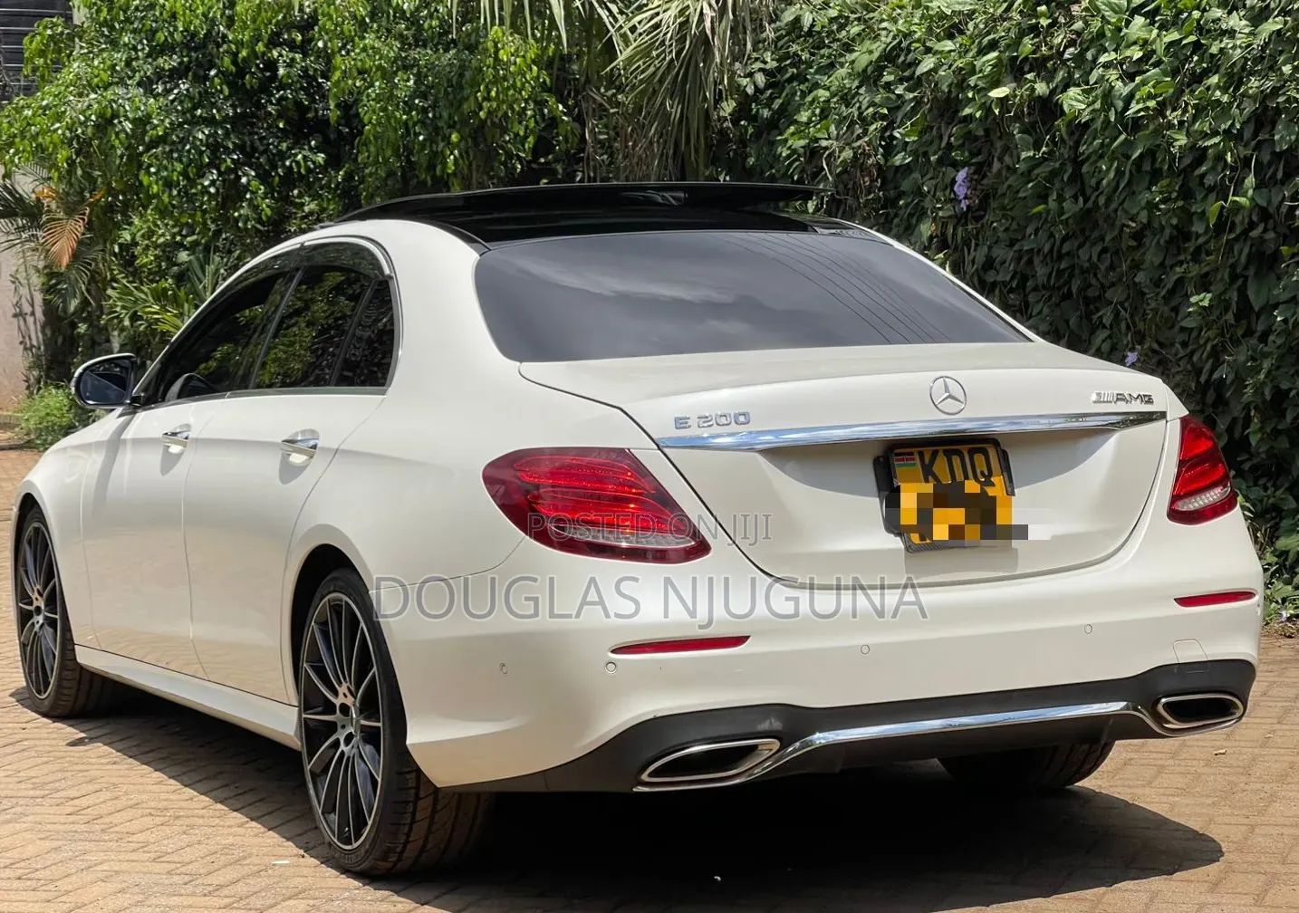 Mercedes-Benz E200 2017 White