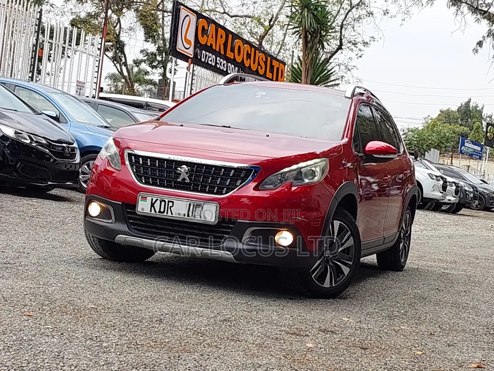Peugeot 2008 2018 Red