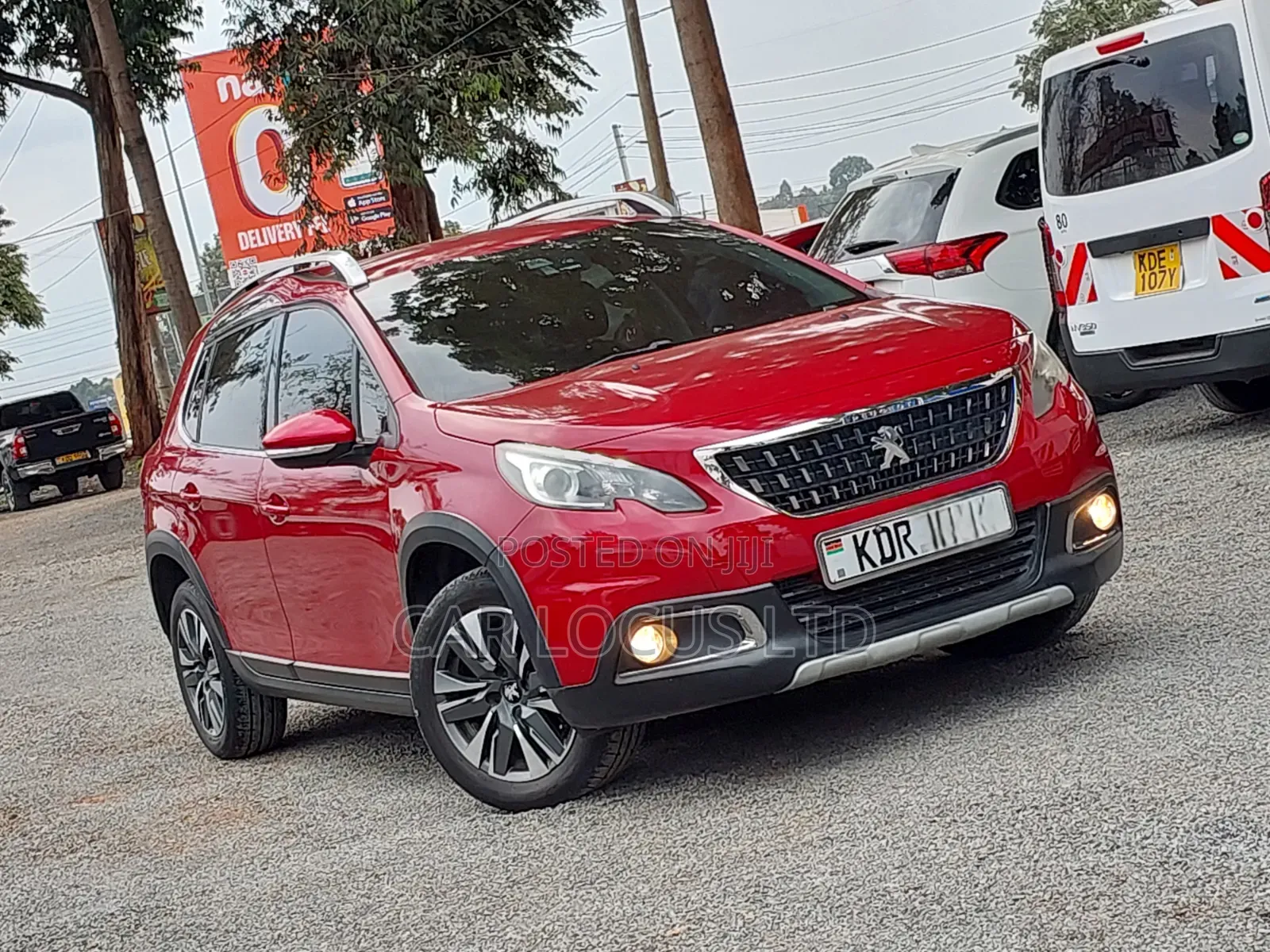 Peugeot 2008 2018 Red