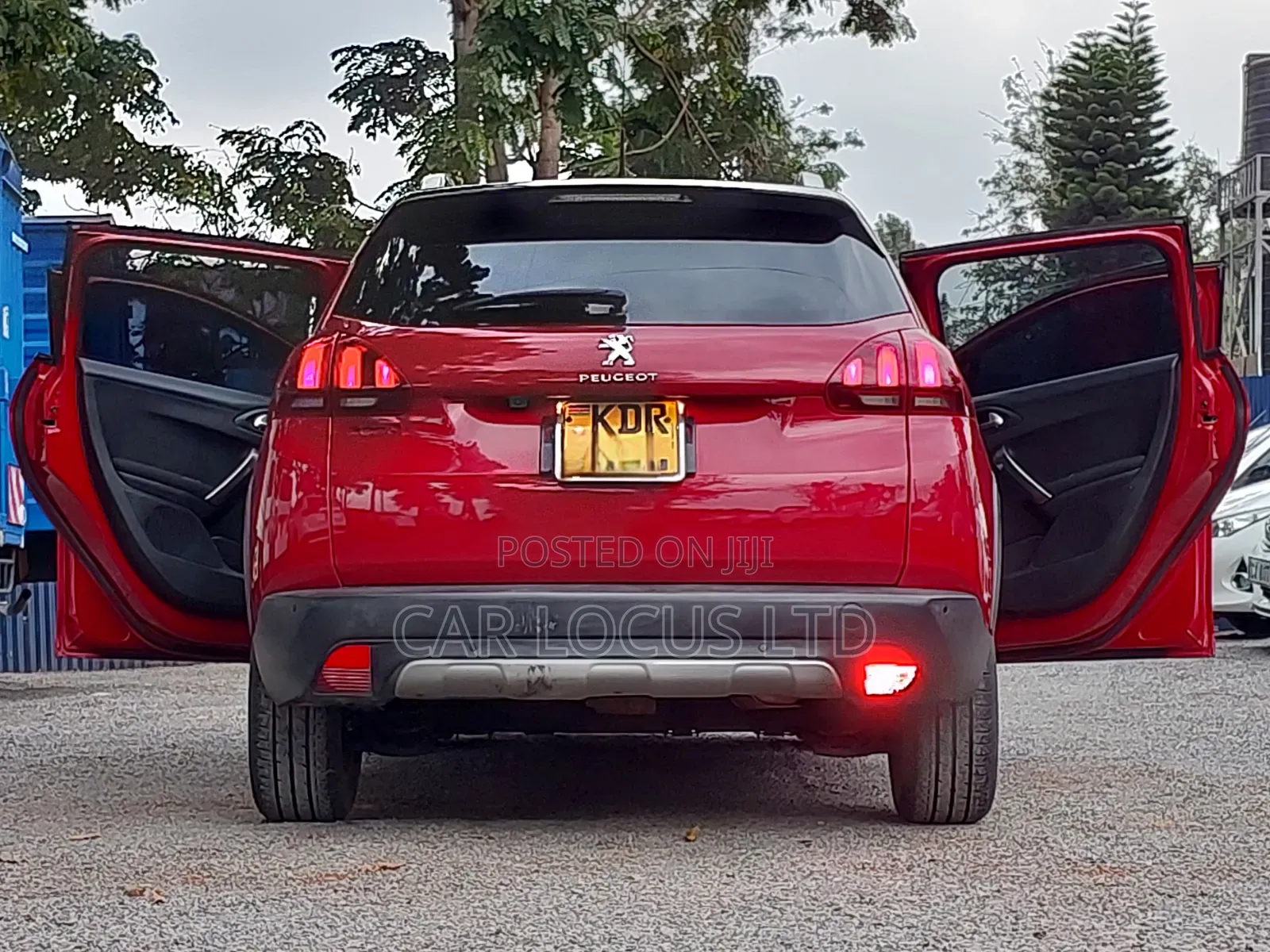 Peugeot 2008 2018 Red