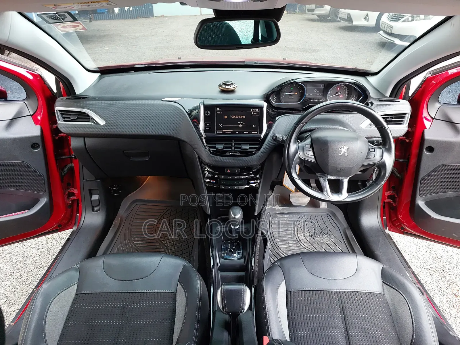 Peugeot 2008 2018 Red