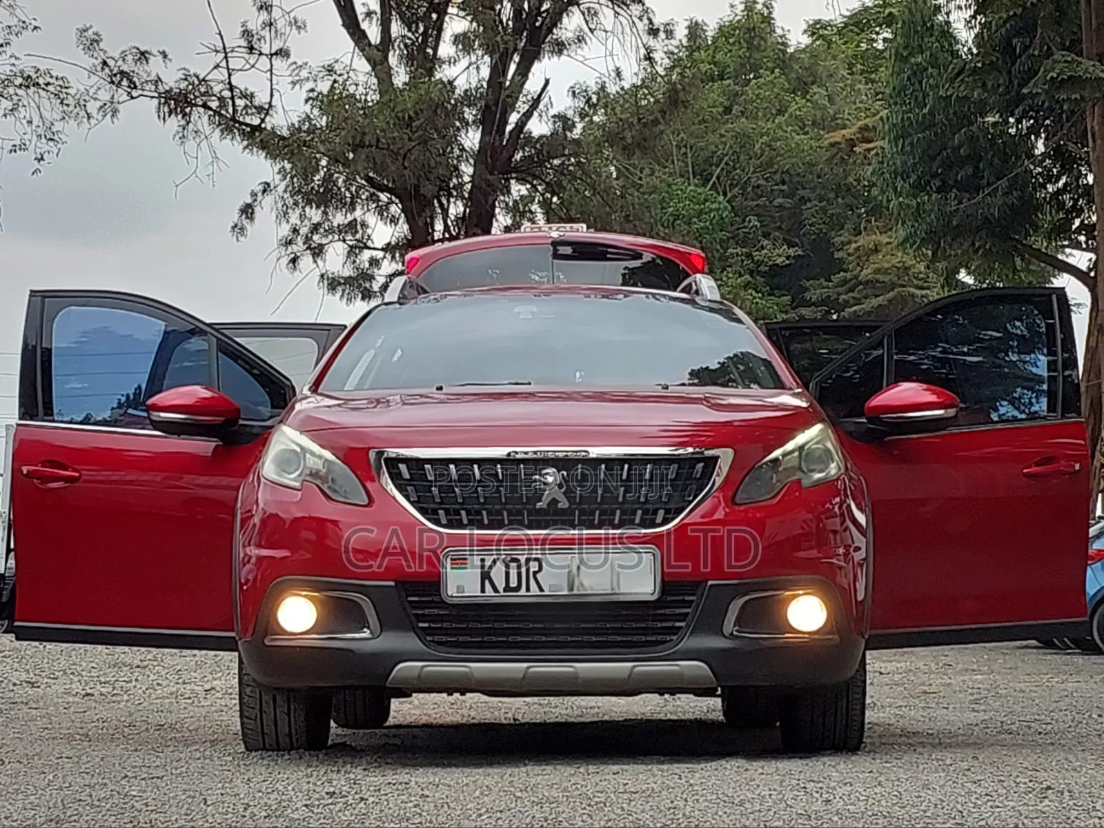 Peugeot 2008 2018 Red