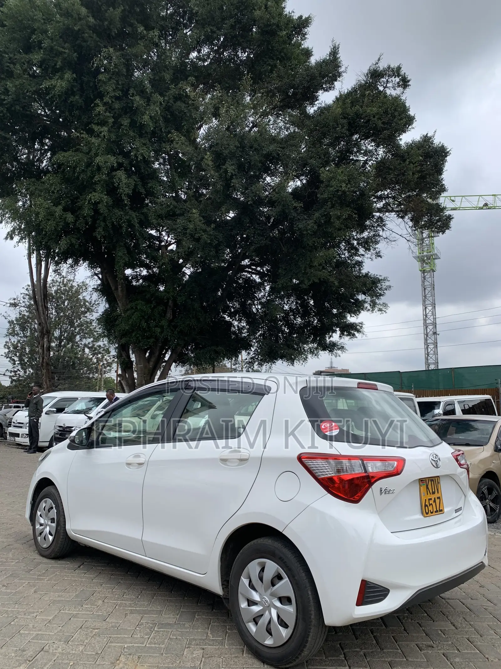 Toyota Vitz 2018 White
