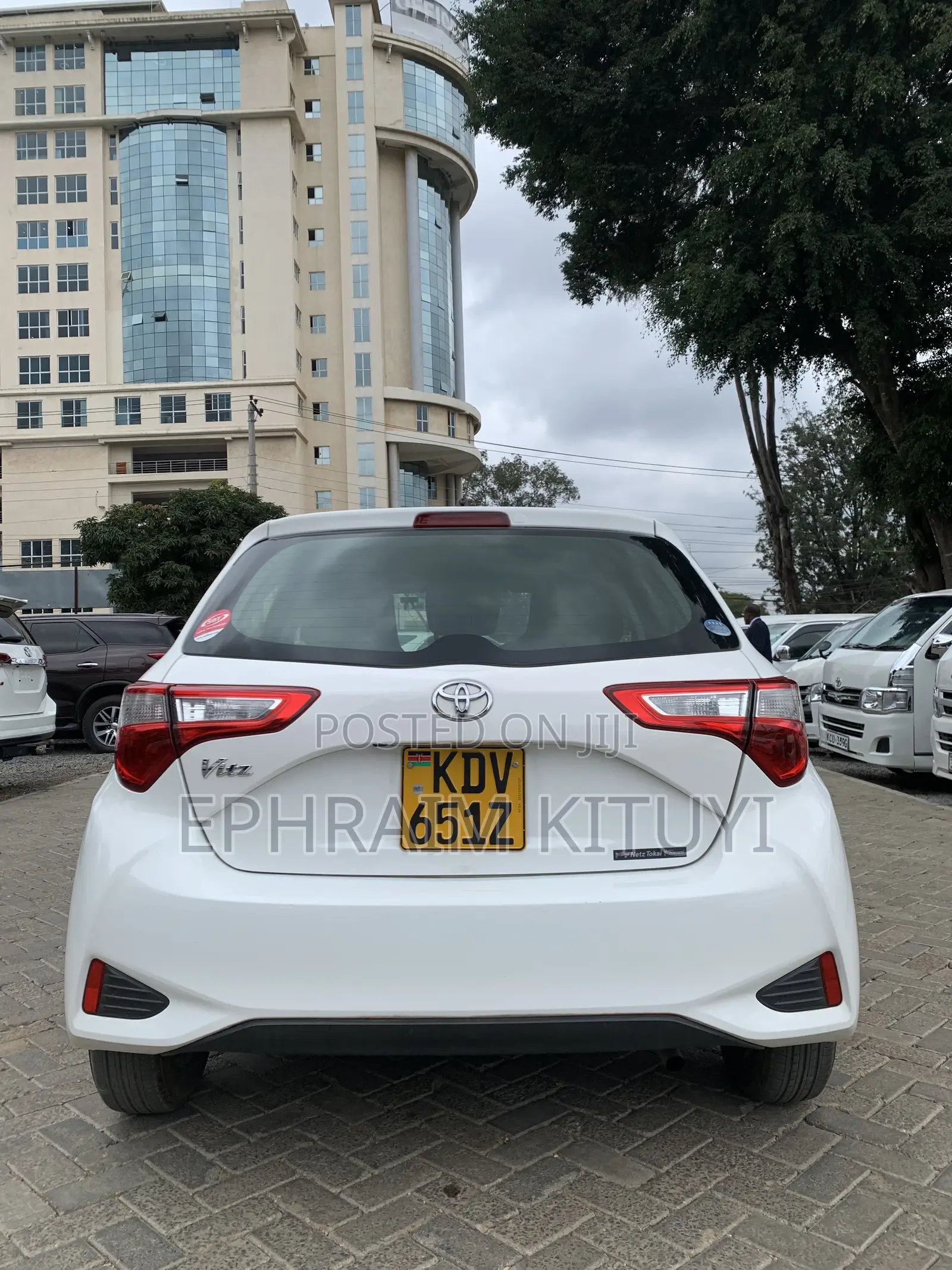 Toyota Vitz 2018 White