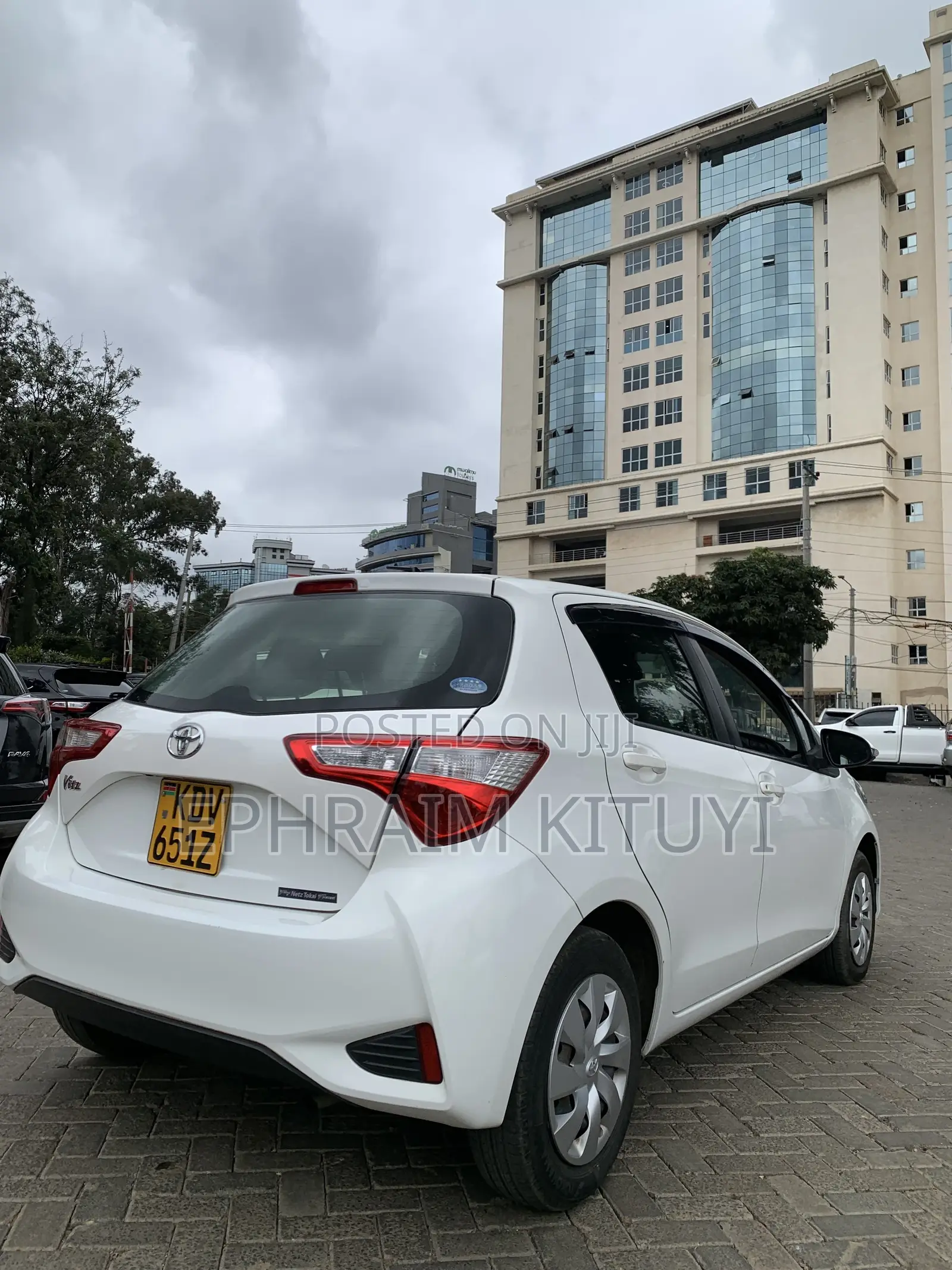Toyota Vitz 2018 White