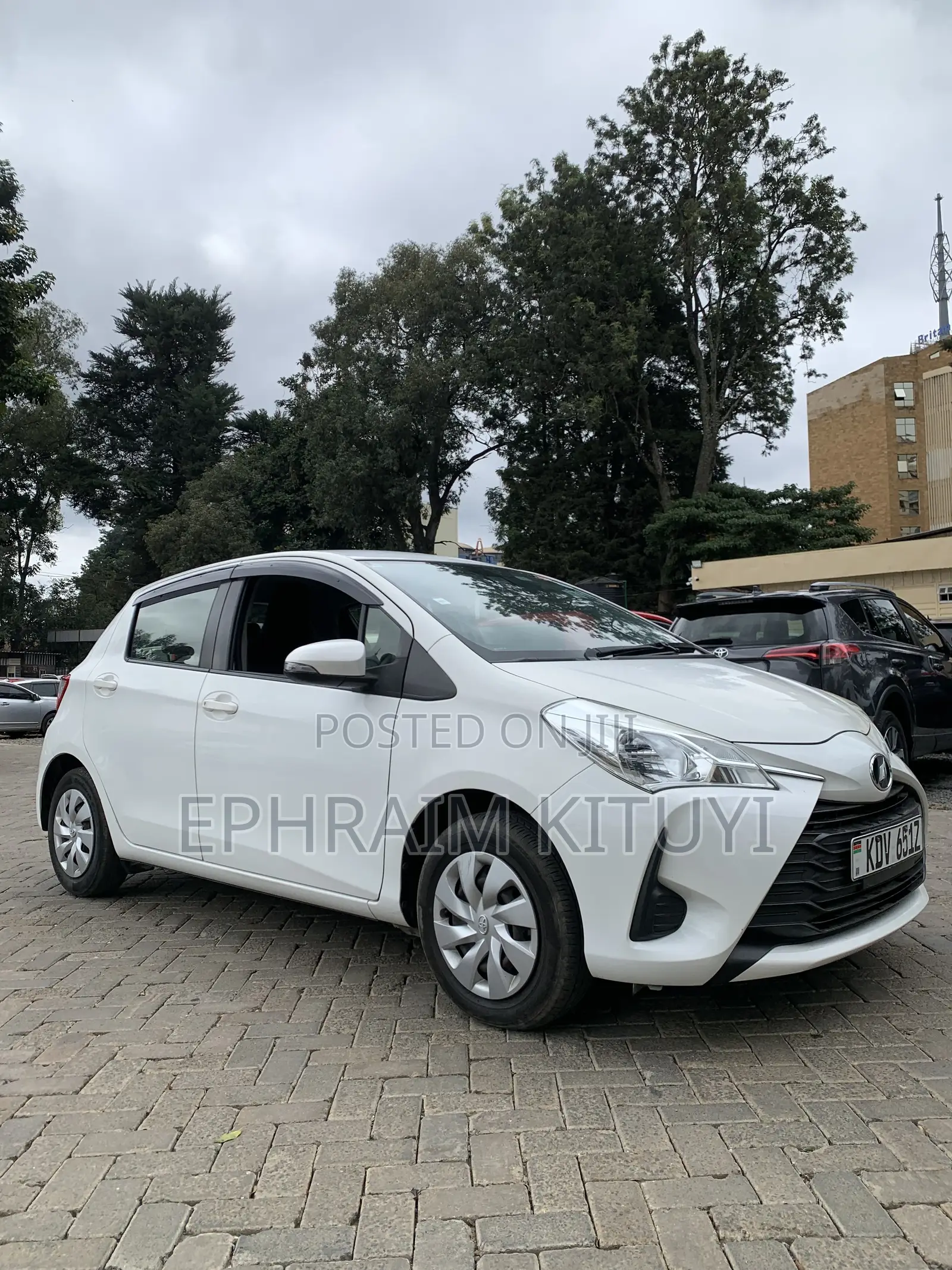 Toyota Vitz 2018 White