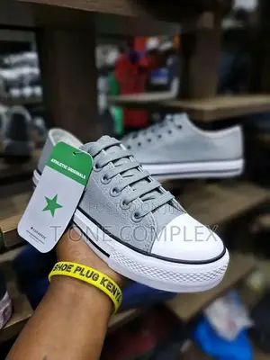 Converse All Star Leather Canvas Low Cut Sneakers -