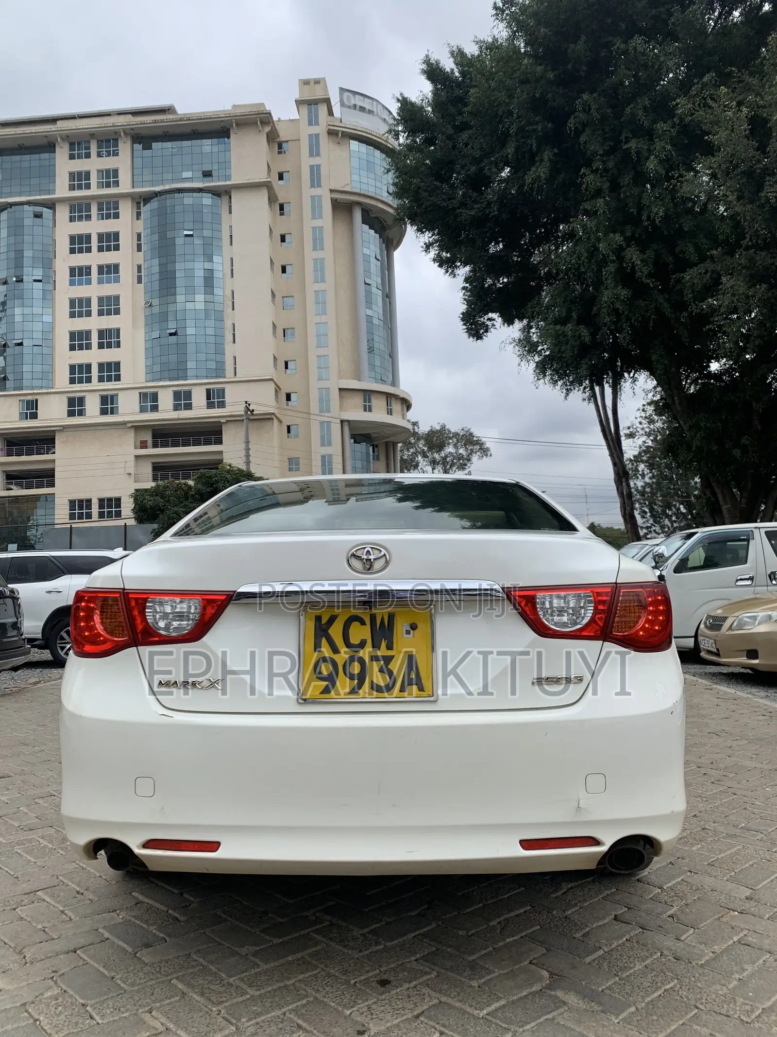Toyota Mark X 2012 White
