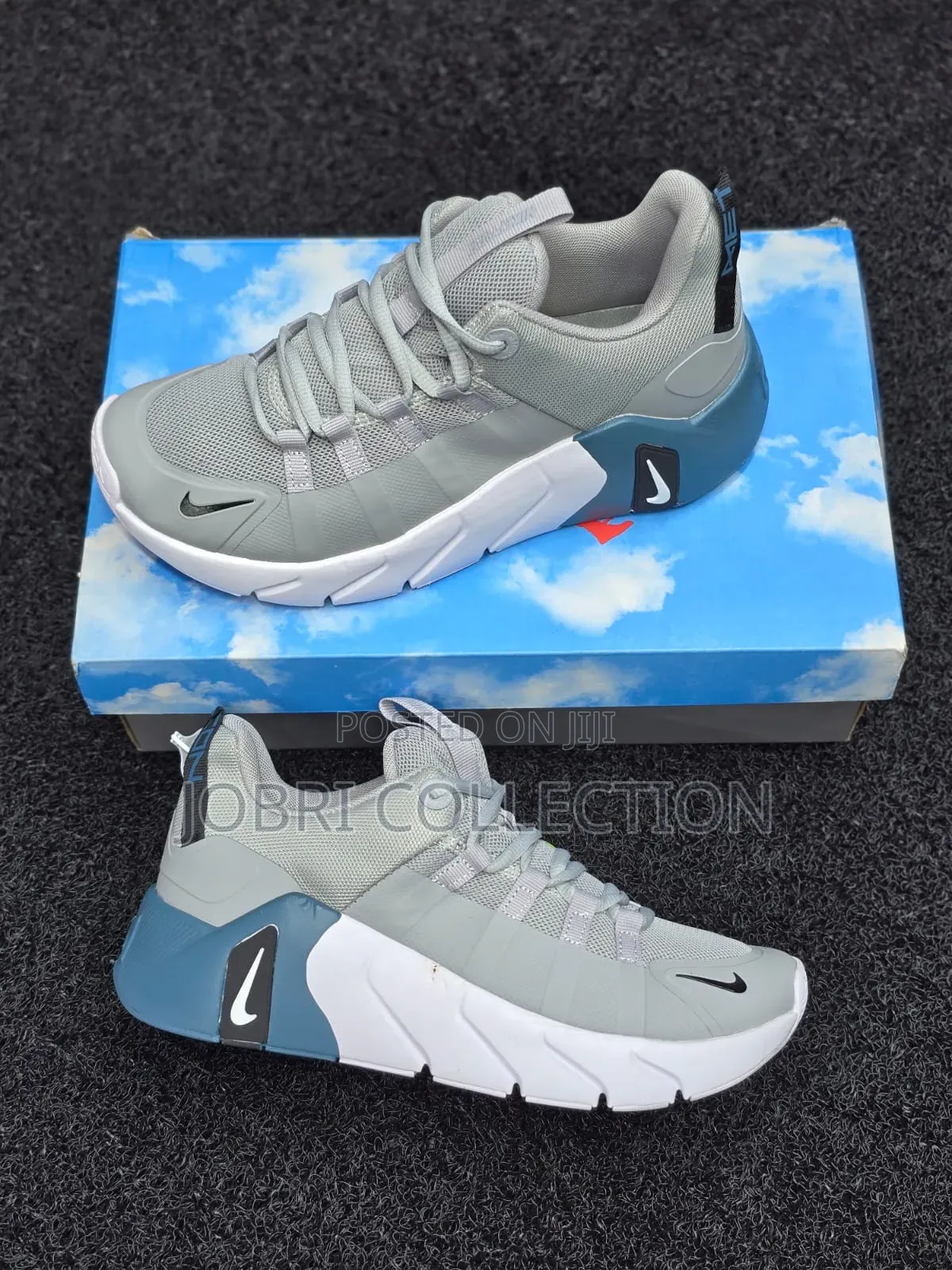 Grey Nike Free Metcon 7 Breathable Sneakers