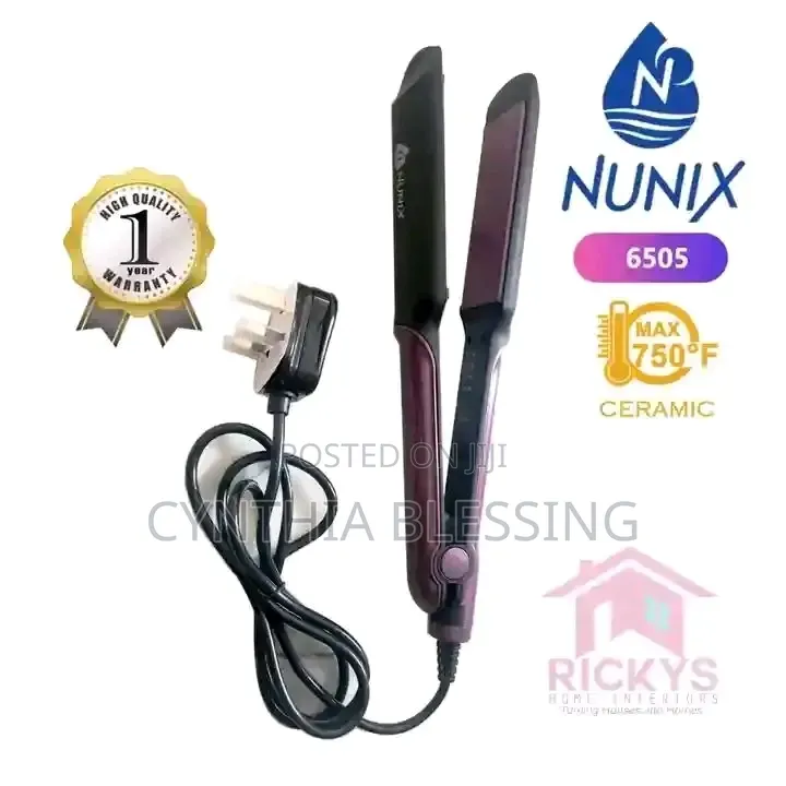 2-in-1 Flat Ironelectric Hair Straightner Comb