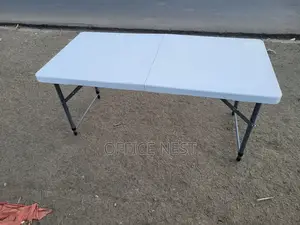 1.8m White Foldable Table