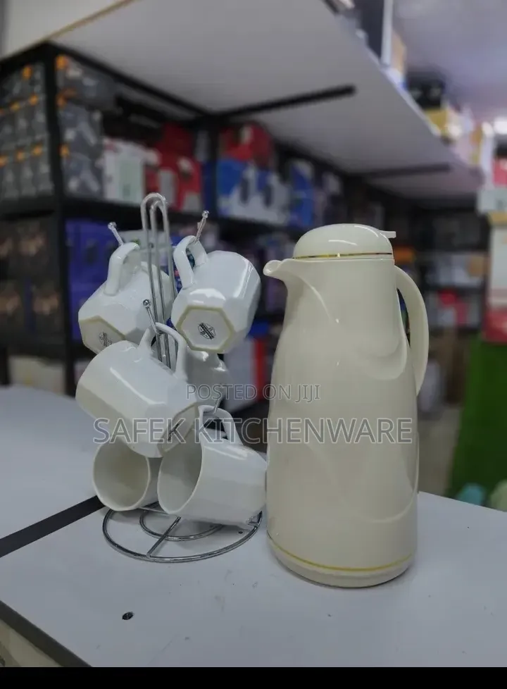 Vacuum Flask and Mug Combo