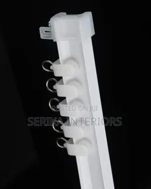 White Bendable Curtain Rails Curtain Rails Environmental Friendly